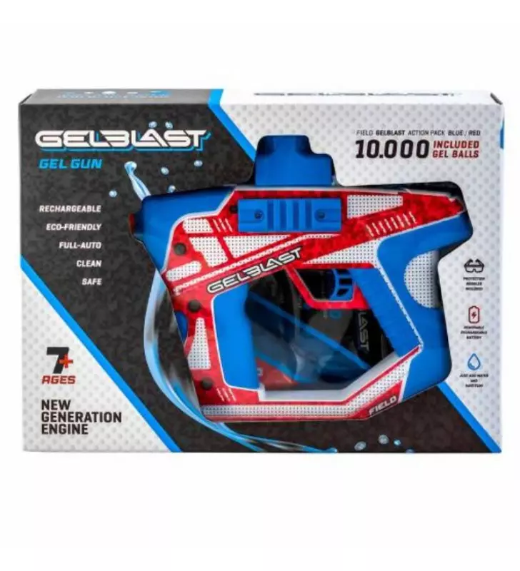 GEL BLASTER FIELD GELBLAST ACTION PACK Rouge/Bleu V2