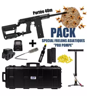 PACK LANCEUR SPECIAL FRELONS ASIATIQUES PRO POMPE NOIR