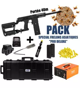 PACK LANCEUR SPECIAL FRELONS ASIATIQUES PRO DELUXE NOIR