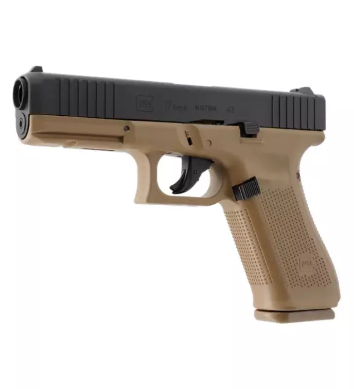 PISTOLET T4E GLOCK 17 GEN5 Cal.43 COYOTE FRENCH ARMY