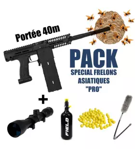 PACK LANCEUR SPECIAL FRELONS ASIATIQUES PRO NOIR